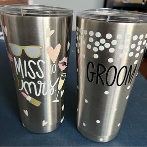 Tervis Tumbler Set of 2 Miss to Mrs & Groom